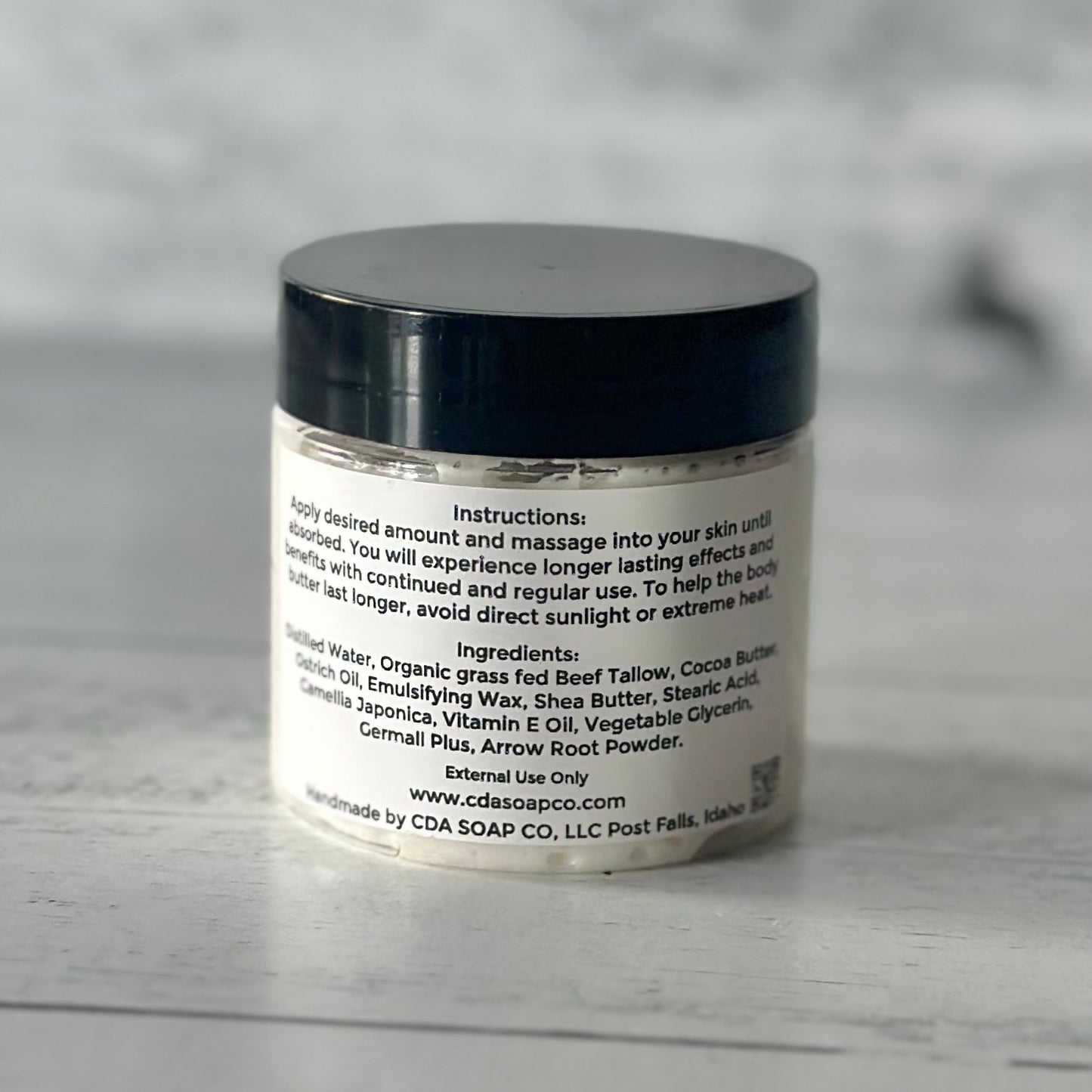 Fragrance Free Tallow & Ostrich Oil Body Butter