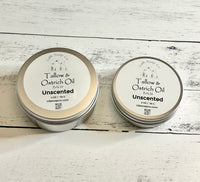 Unscented Tallow & Ostrich Oil Balm