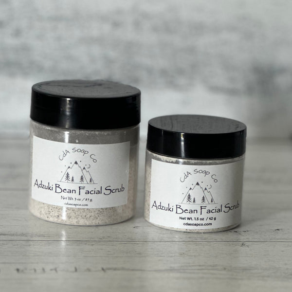 Adzuki facial scrub