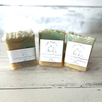 Lemon Lavender Peppermint Tallow Goat Milk & Honey Soap