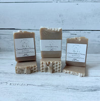 Scented Oatmeal Milk & Honey Tallow & Goat Milk W/ Honey Soap