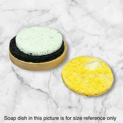 Black Cellulose Facial Sponges