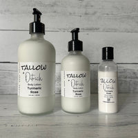 Turmeric Rose Tallow & Ostrich Body Lotion