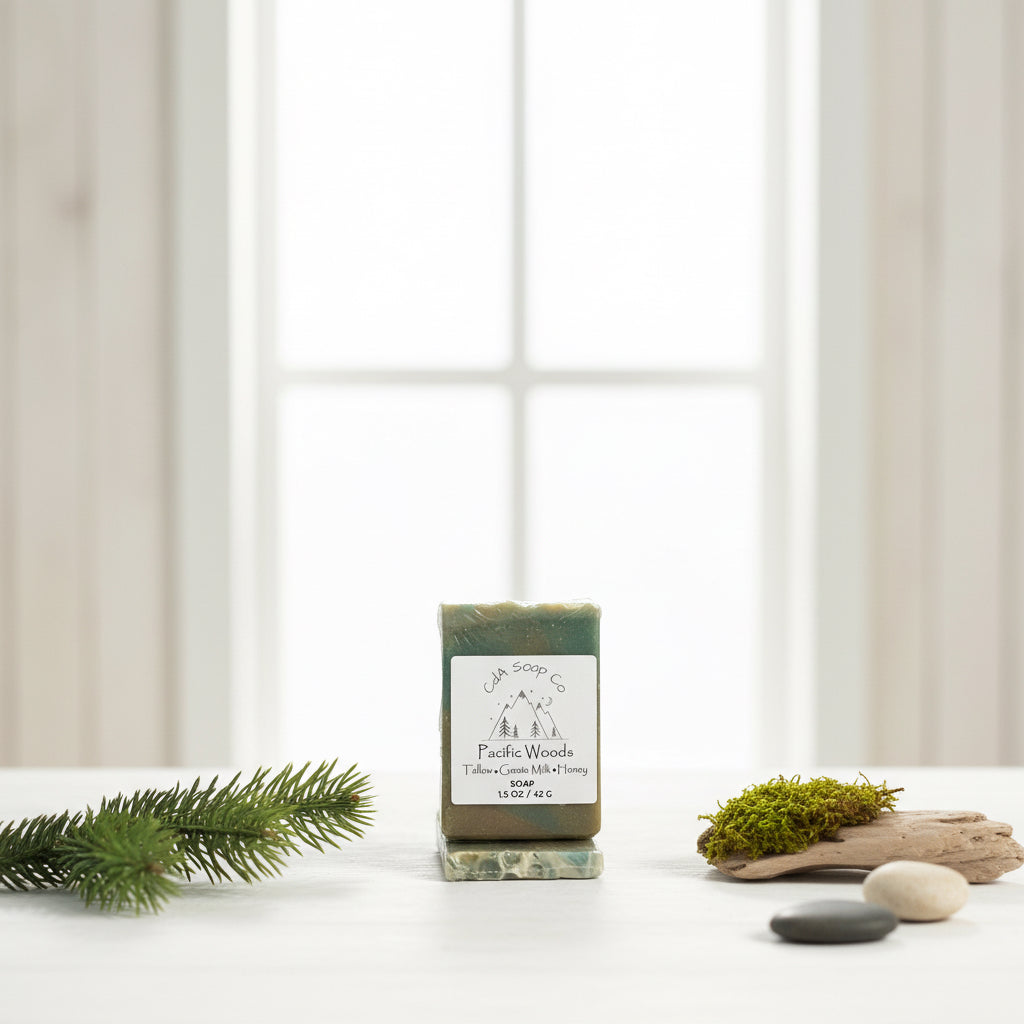 Pacific Woods Tallow & Goat Milk with Honey Soap