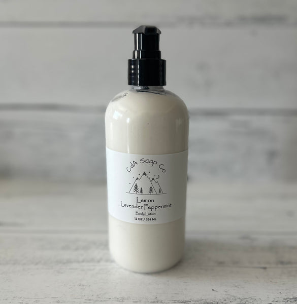 Lemon Lavender Peppermint Body Lotion
