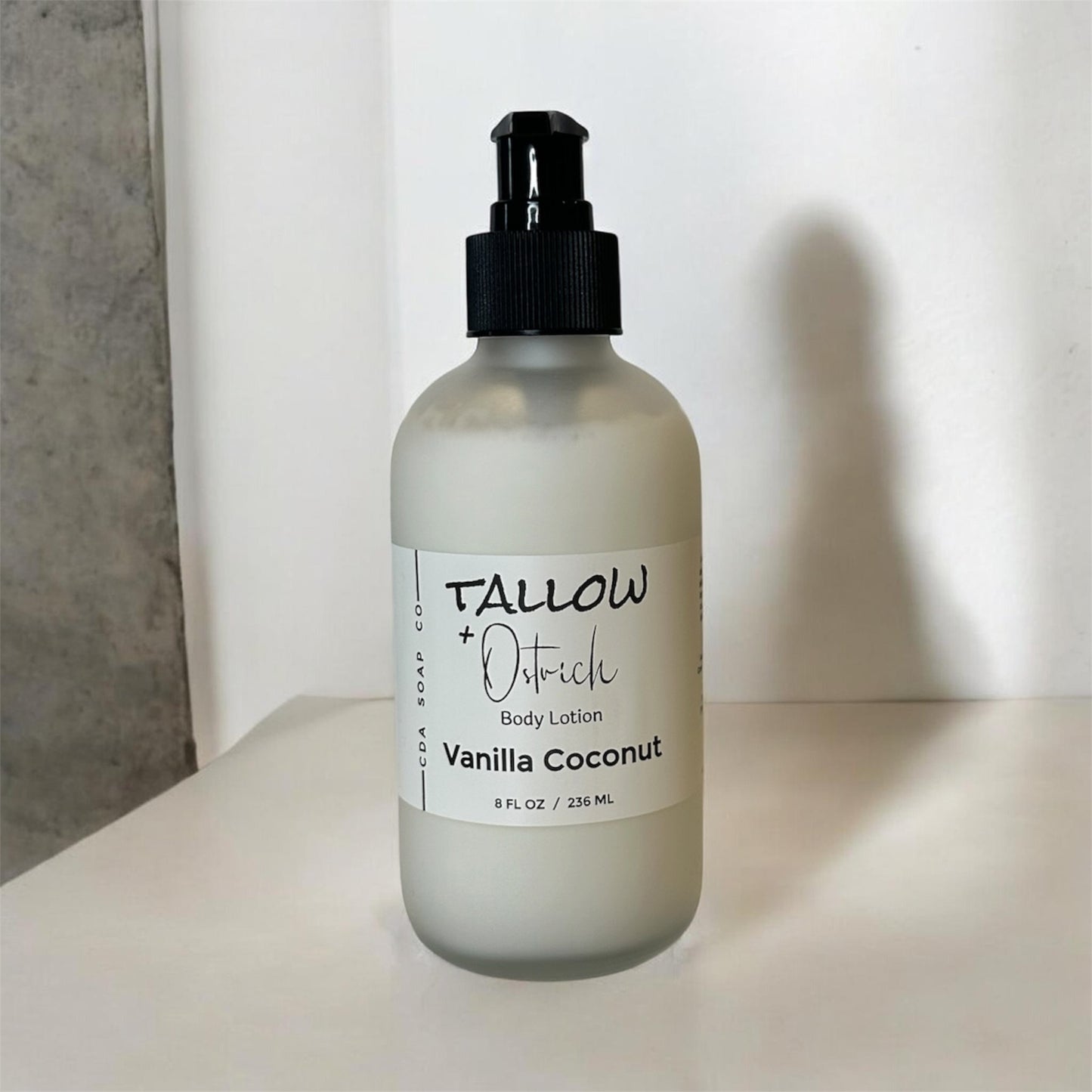 Vanilla Coconut Tallow & Ostrich Oil Body Lotion