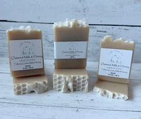 Unscented Oatmeal Milk & Honey Tallow & Goat Milk W/ Honey Soap