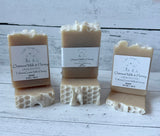 Unscented Oatmeal Milk & Honey Tallow & Goat Milk W/ Honey Soap