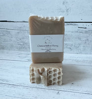 Scented Oatmeal Milk & Honey Tallow & Goat Milk W/ Honey Soap