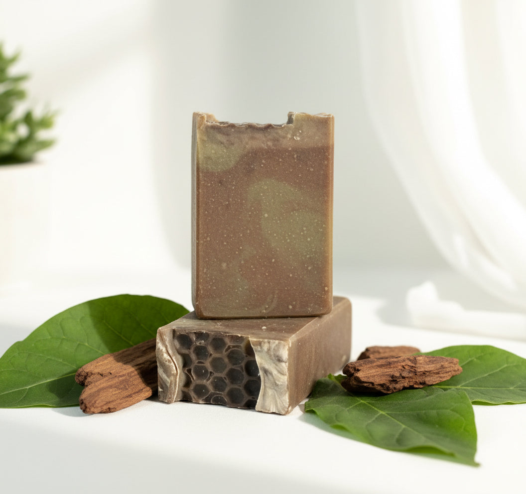 Tobacco & Oud Tallow & Goat Milk with Honey Soap