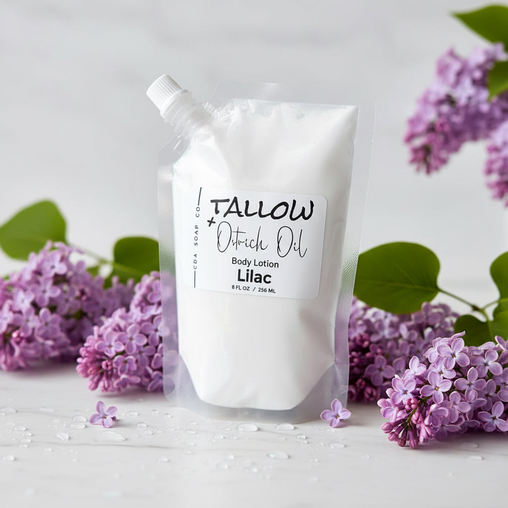 Lilac Tallow & Ostrich Oil Body Lotion
