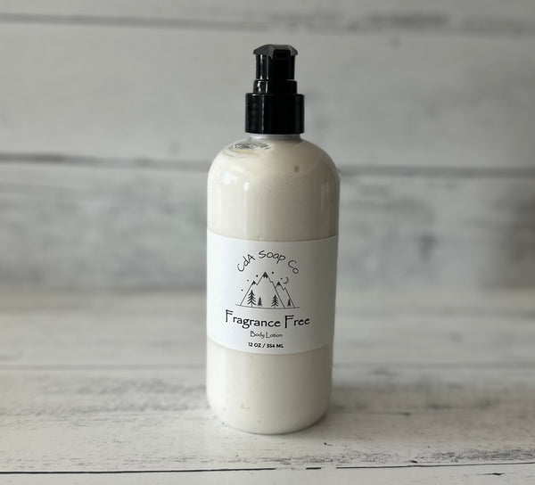 Fragrance Free Body Lotion