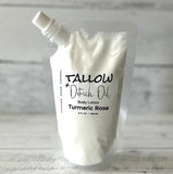 Turmeric Rose Tallow & Ostrich Body Lotion