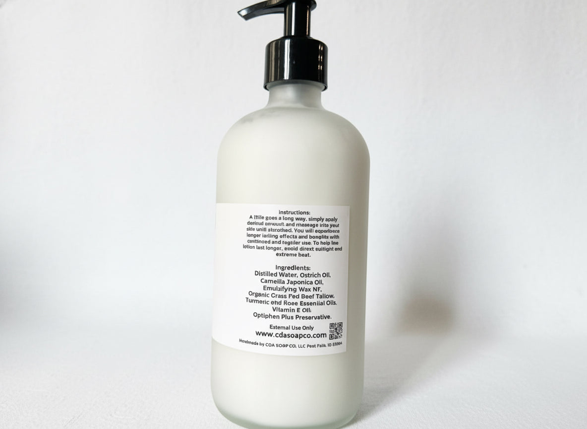 White bottle with pump dispenser on a white background