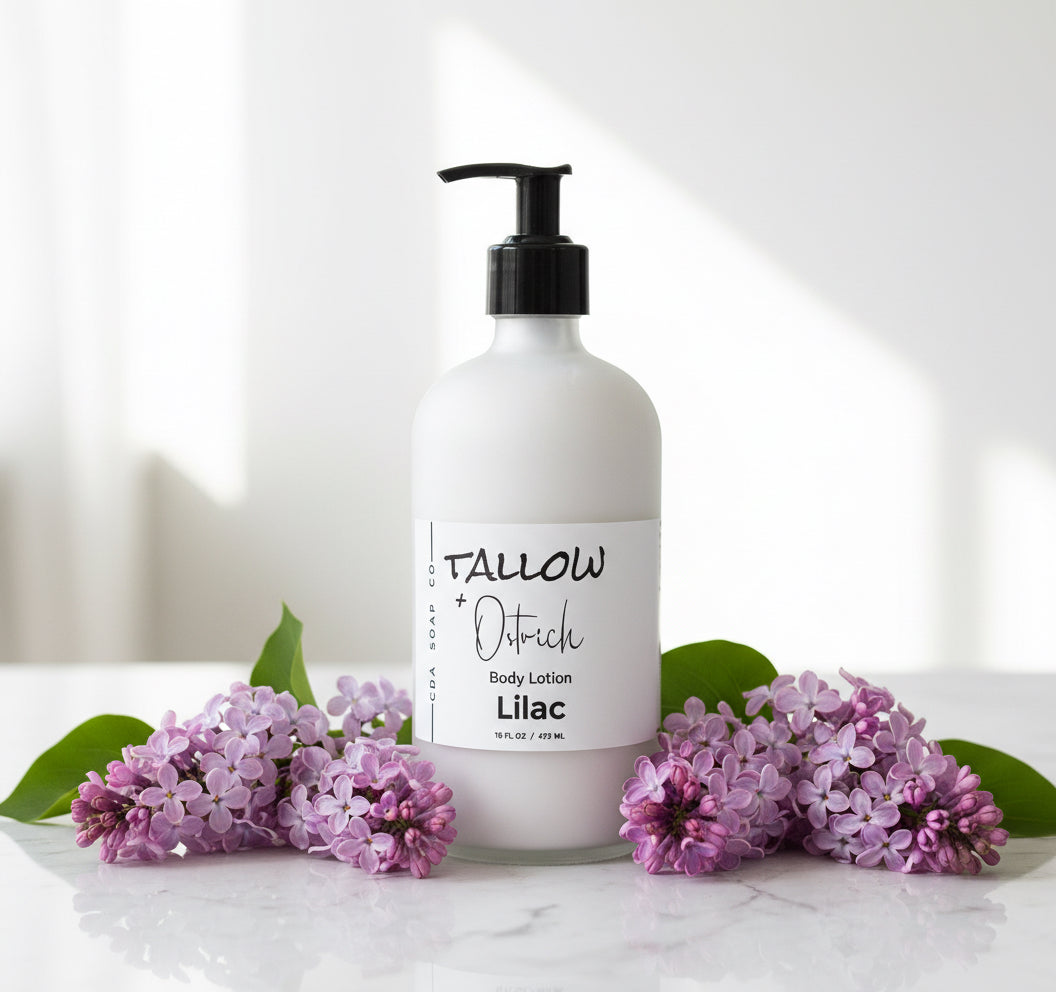 Lilac Tallow & Ostrich Oil Body Lotion
