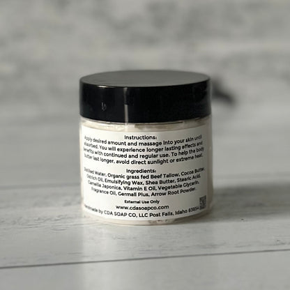 Oatmeal Milk & Honey Tallow & Ostrich Body Butter