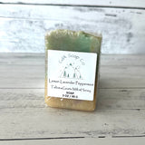 Lemon Lavender Peppermint Tallow Goat Milk & Honey Soap