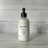 Turmeric Rose Tallow & Ostrich Body Lotion