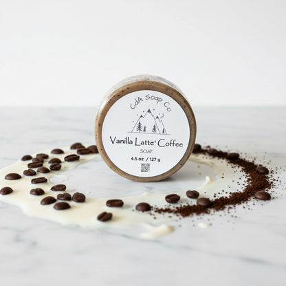 Tallow & Goat Milk W/ Honey Coffee Scrub Soap