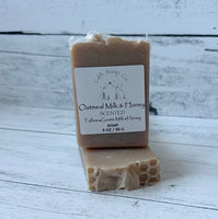 Scented Oatmeal Milk & Honey Tallow & Goat Milk W/ Honey Soap