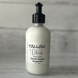 Sweet Orange Bergamot Tallow & Ostrich Oil Body Lotion