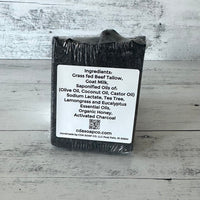 Tea tree Charcoal Tallow Goat Milk & Honey Soap