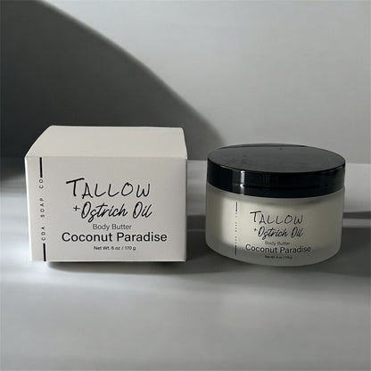 Coconut Paradise Tallow & Ostrich Body Butter