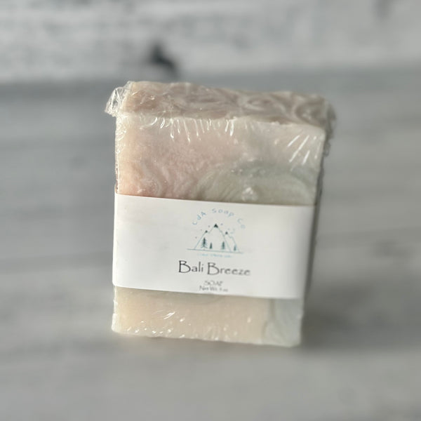 Bali Breeze cold process soap