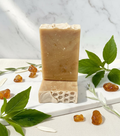 Patchouli & Amber Tallow & Goat Milk W/ Honey Soap