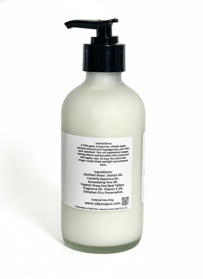 White bottle with black pump on a white background