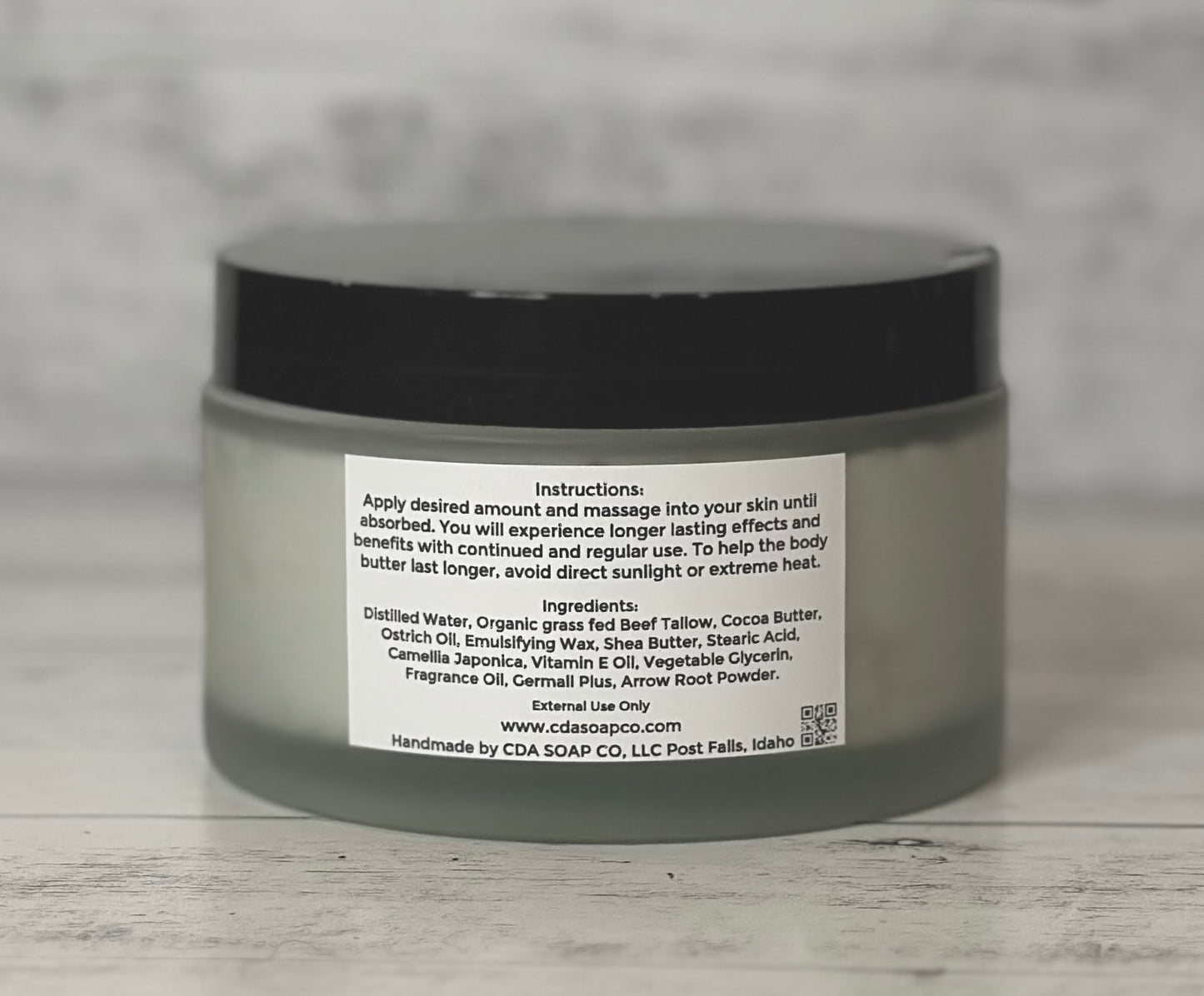 Oatmeal Milk & Honey Tallow & Ostrich Body Butter