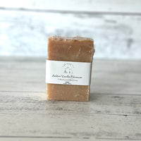 Amber Vanilla Blossom Tallow Goat Milk & Honey Soap