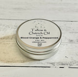 Blood Orange & Peppermint Tallow & Ostrich Oil Balm