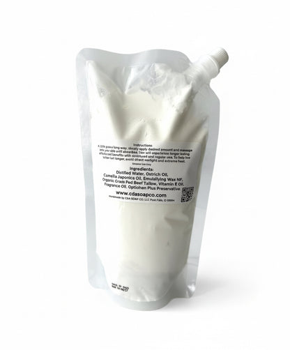 Vanilla Sandalwood Tallow & Ostrich Body Lotion