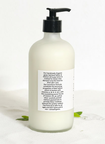 White bottle with black pump on a white background