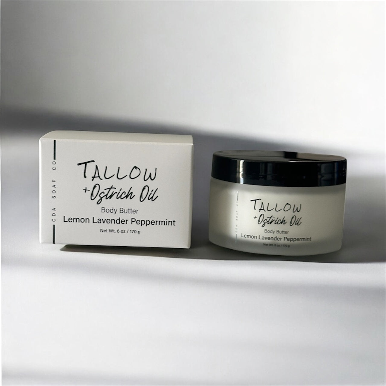 Lemon Lavender Peppermint Tallow & Ostrich Body Butter