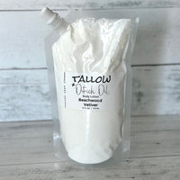 Beachwood Vetiver Tallow & Ostrich Body Lotion