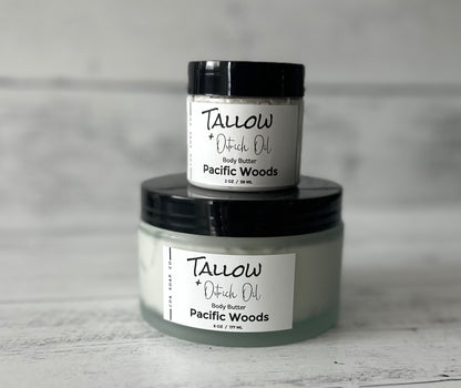 Pacific Woods Tallow & Ostrich oil Body Butter