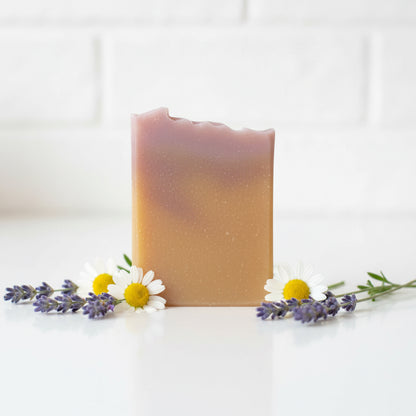 Lavender Chamomile Tallow & Goat Milk with Honey Soap