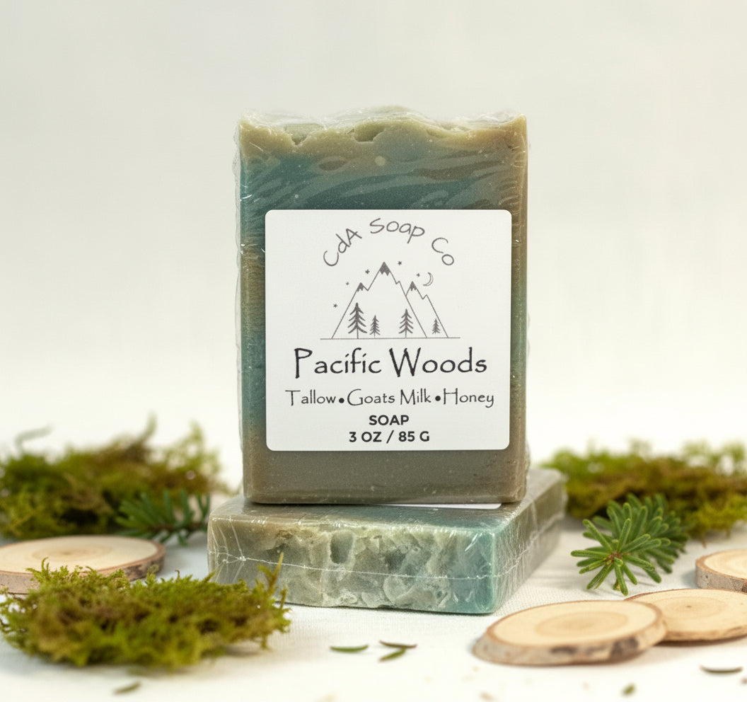 Pacific Woods Tallow & Goat Milk with Honey Soap