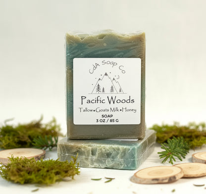 Pacific Woods Tallow & Goat Milk with Honey Soap