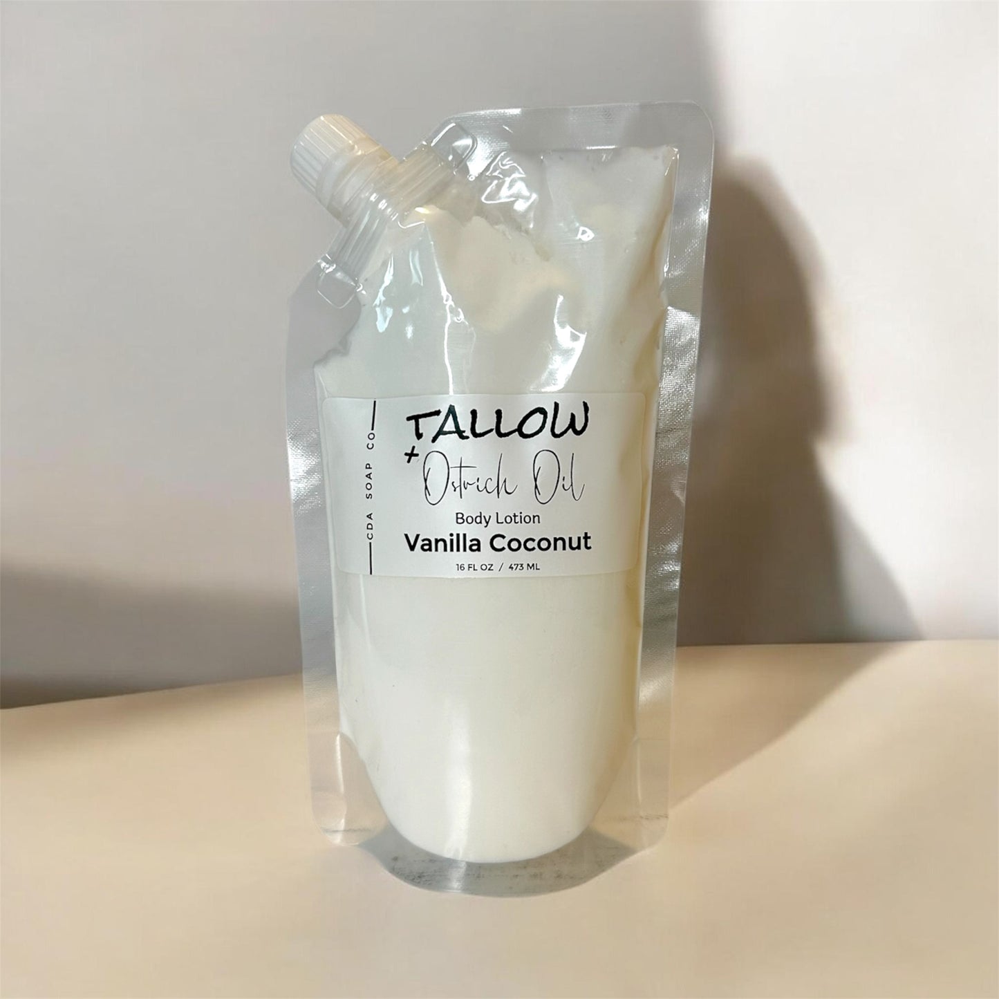 Vanilla Coconut Tallow & Ostrich Oil Body Lotion
