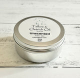 Unscented Tallow & Ostrich Oil Balm