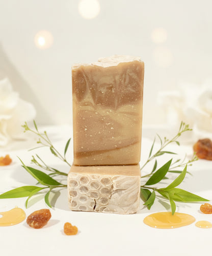 Patchouli & Amber Tallow & Goat Milk W/ Honey Soap