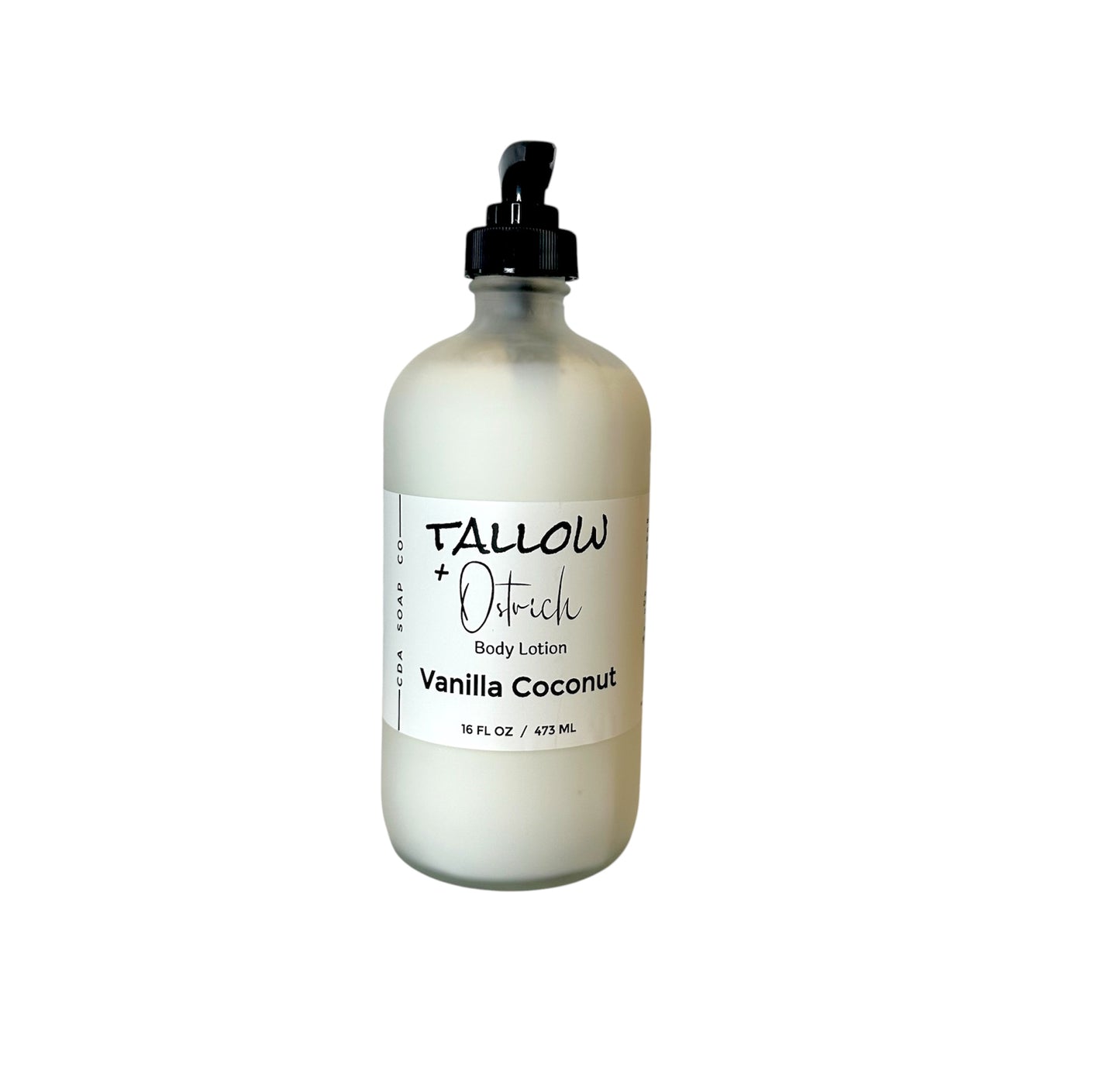Vanilla Coconut Tallow & Ostrich Oil Body Lotion