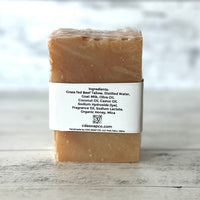 Amber Vanilla Blossom Tallow Goat Milk & Honey Soap