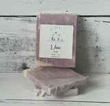 Lilac cold process soap