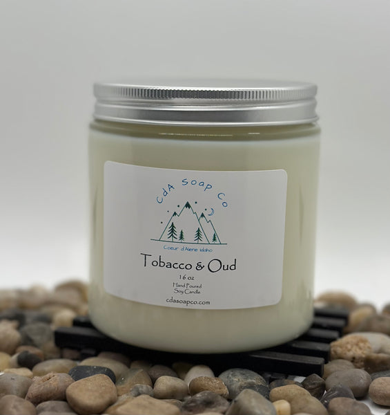 Tobacco & Oud Soy Candles