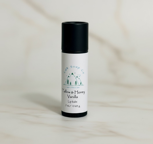Vanilla Tallow & Honey Lip Balm
