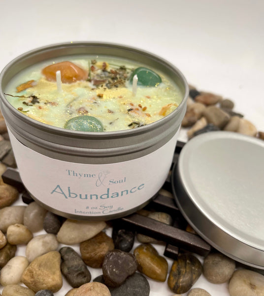 Abundance Intention Soy candles